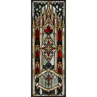 Gothic Cross and Filigree Medallion