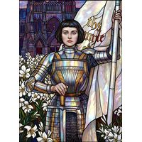 Joan of Arc in a Field of Lillies