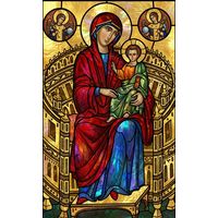 Madonna and Child on Throne