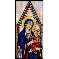 Madonna and Child with Attendant