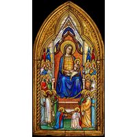 Madonna and Child Enthroned with Attending Saints