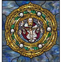 God the Father and the Crucifixion Medallion