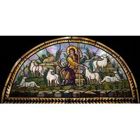 The Good Shepherd with His Flock