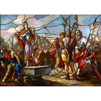 Minerva Leading the Roman Legion