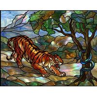 Tiger and Serpent in the Wild