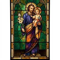 Saint Joseph Holding the Christ Child