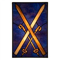 Crossed Skis