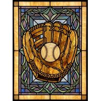 Baseball Glove and Ball