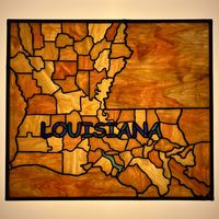 Louisiana State Map