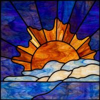 Radiant Sunrise Over the Sea