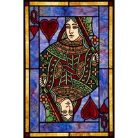Queen of Hearts Playing Card