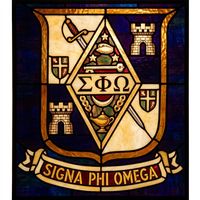 Sigma Phi Omega Fraternity Crest