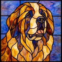 St. Bernard Portrait