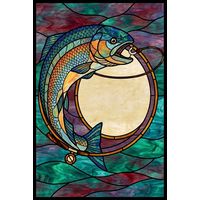 Leaping Rainbow Trout