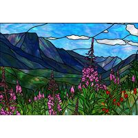 Mountain Meadow with Fireweed