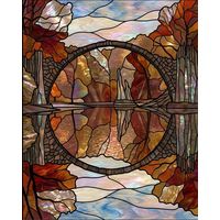 Autumn Reflection Bridge