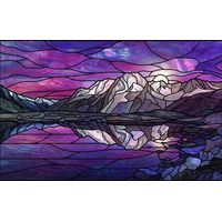 Mountain Lake at Twilight
