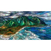 Tahiti Coastal Mountain Range