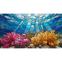 Coral Reef in Sunlight