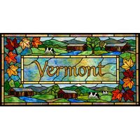 Vermont Countryside with Covered Bridges