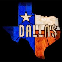 Dallas Lone Star State Silhouette