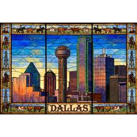 Dallas Skyline with Southwestern Heritage