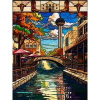 San Antonio River Walk Scene