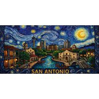 San Antonio River Walk at Night