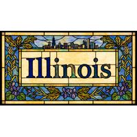 Illinois State Pride Cityscape