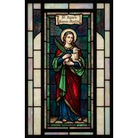 Saint Agnes with Lamb