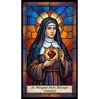 St. Margaret Mary Alacoque with Sacred Heart