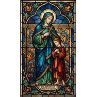 St. Monica and Young St. Augustine