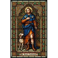 Saint Roch with Faithful Dog