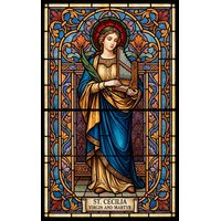 St. Cecilia with Organ
