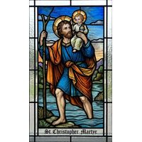 Saint Christopher Carrying the Christ Child
