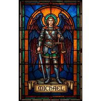 Archangel Michael with Sword and Scales
