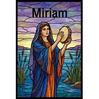 Miriam with Tambourine