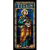 Saint Titus with Scroll