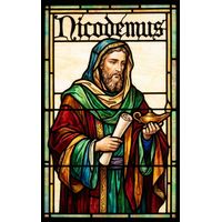 Nicodemus with Scroll and Lamp