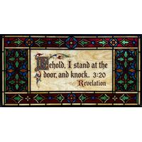 Behold I Stand at the Door and Knock Scripture