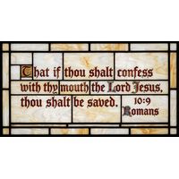Romans 10:9 Scripture Verse
