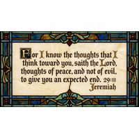 Jeremiah 29:11 Scripture Text