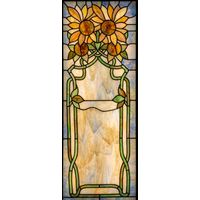 Sunflowers in Art Nouveau Style