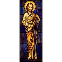 Saint Joseph with Christ Child Emblem