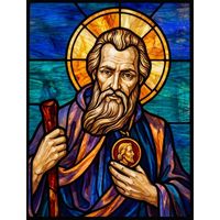 Saint Jude with Medallion