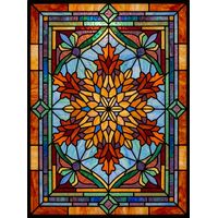 Autumn Leaf Star Medallion