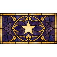 Lone Star in Deep Violet