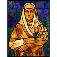 Saint Mary Magdalene with Lilies