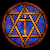 Star and Cross Medallion