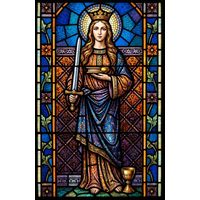 Saint with Sword and Chalice